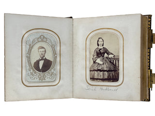 19th-Century Victorian Photograph Album with Original Family Portraits | c. 1865–1885