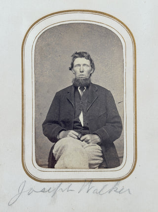 19th-Century Victorian Photograph Album with Original Family Portraits | c. 1865–1885