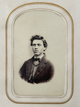 19th-Century Victorian Photograph Album with Original Family Portraits | c. 1865–1885