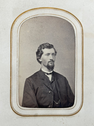 19th-Century Victorian Photograph Album with Original Family Portraits | c. 1865–1885