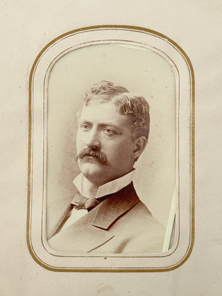 19th-Century Victorian Photograph Album with Original Family Portraits | c. 1865–1885