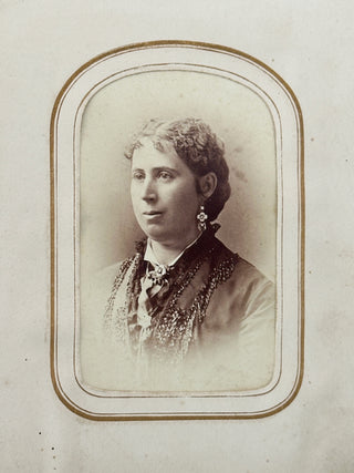 19th-Century Victorian Photograph Album with Original Family Portraits | c. 1865–1885