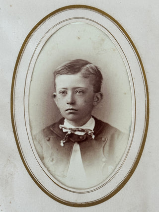 19th-Century Victorian Photograph Album with Original Family Portraits | c. 1865–1885