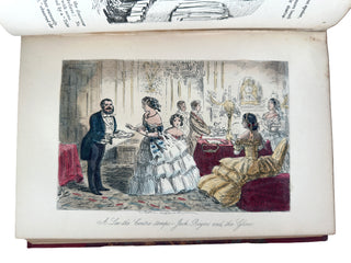 Antique 19th-Century Surtees Sporting Novels – 6-Volume Illustrated Set, Hand-Colored Plates