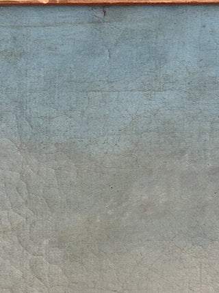 19th-Century Romantic Alpine Landscape, Oil on Canvas