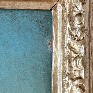 19th-Century Romantic Alpine Landscape, Oil on Canvas