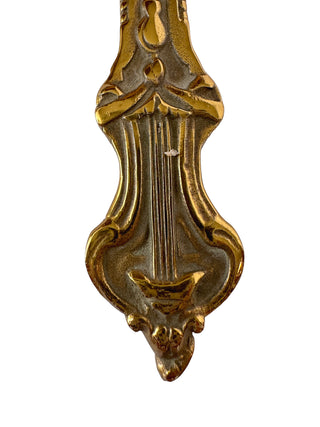 French Rococo Revival Bronze Hand Mirror Circa 1880–1900