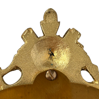 French Rococo Revival Bronze Hand Mirror Circa 1880–1900