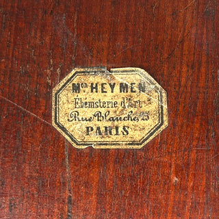 French Napoleon III Marquetry Jewelry Casket, Maison Heymen, 25 Rue Blanche, Paris, Circa 1865–1880