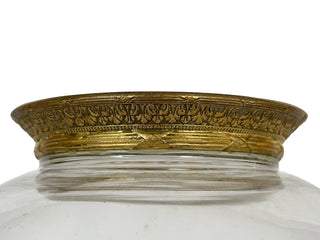 Antique French Crystal and Ormolu Covered Centerpiece, France | Circa 1860–1880 | Napoleon III Period