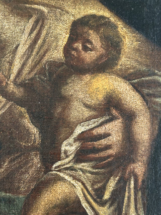 Madonna & Child Continental School, 18th century, possibly late 17th century