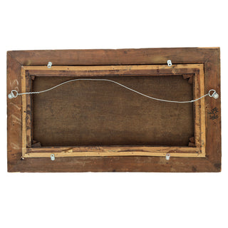 English Landscape with Waterfall and Sheep Late 19th Century