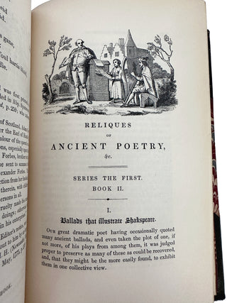 Reliques of Ancient English Poetry, Thomas Percy, Three Volumes, London 1839