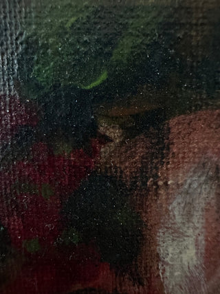 Roses in a Black Vase French School | Circa 1875–1895 Oil on canvas