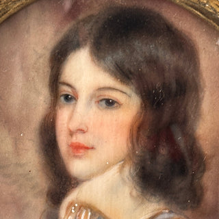 Antique English Portrait Miniature of William II, Prince of Orange, Early 19th Century