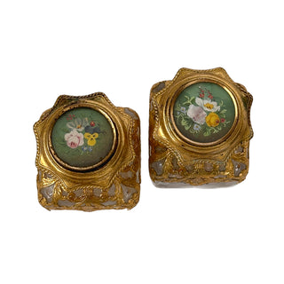 Napoleon III Boulle Style Double Perfume Casket with Enamel Bottles    French, Paris, circa 1860–1875