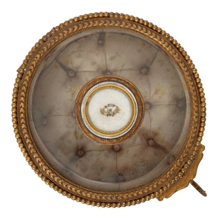 French Napoleon III Ormolu &amp; Glass Jewelry Casket  Circa 1855–1880