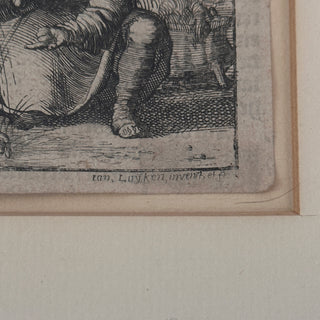 Jan Luyken, The Martyrdom of St. Pelagius of Córdoba, Dutch School, Circa 1685–1690, Etching on paper