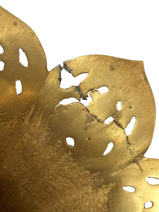 Victorian Gilt Brass Figural Vase with Griffin Handles & Cut Glass Liner
England Circa 1870–1890