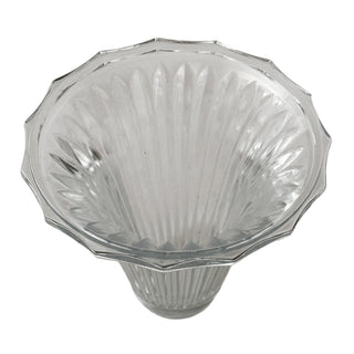 Victorian Gilt Brass Figural Vase with Griffin Handles & Cut Glass Liner
England Circa 1870–1890