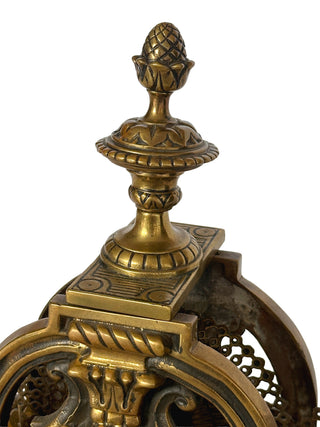 French Rococo Revival Petite Fireplace Screen Circa 1880–1900 France