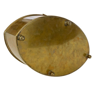 French Porcelain and Gilt Brass Jewelry Casket with Figural Scene, Signed Rochette Circa 1890–1910