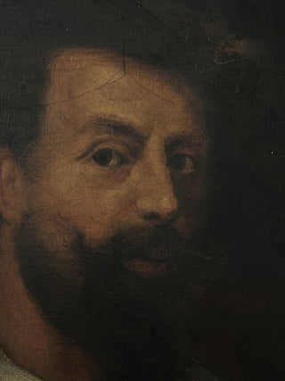 Dated 1877 European Old Master Style Portrait, After Rubens, Signed “Christo von Buffalo”