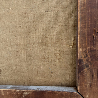 Continental Romantic Shepherdess with Dog, Oil on Canvas Possibly French or Italian | Circa 1840–1870