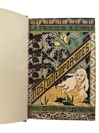 La Femme à Paris: Nos Contemporaines By Octave Uzanne Illustrated by Pierre Vidal Paris, 1894