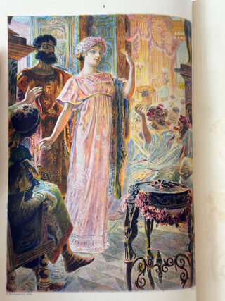 Thaïs by Anatole France
Illustrated by Georges Rochegrosse
Engraved by Eugène Decisy
Librairie des Amateurs A. Ferroud, Paris 1909