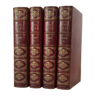 Complete Set of Histoire de Gil Blas de Santillane By Alain-René Lesage
Paris, Imprimerie de Didot Jeune 1794–1795
