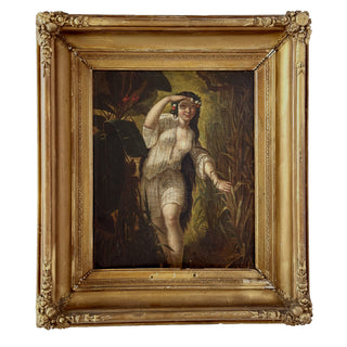 French School “Circassian Lady at the Bath” Circa 1845–1860 Oil on canvas France