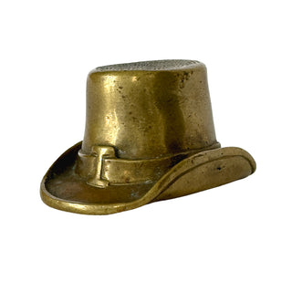 Antique Bronze Top Hat Match Striker, Circa 1880–1910