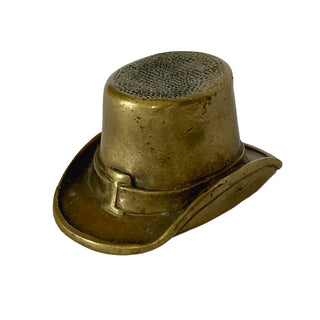 Antique Bronze Top Hat Match Striker, Circa 1880–1910
