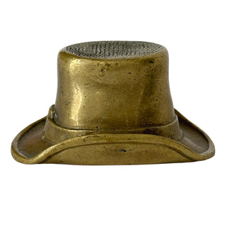 Antique Bronze Top Hat Match Striker, Circa 1880–1910