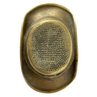 Antique Bronze Top Hat Match Striker, Circa 1880–1910
